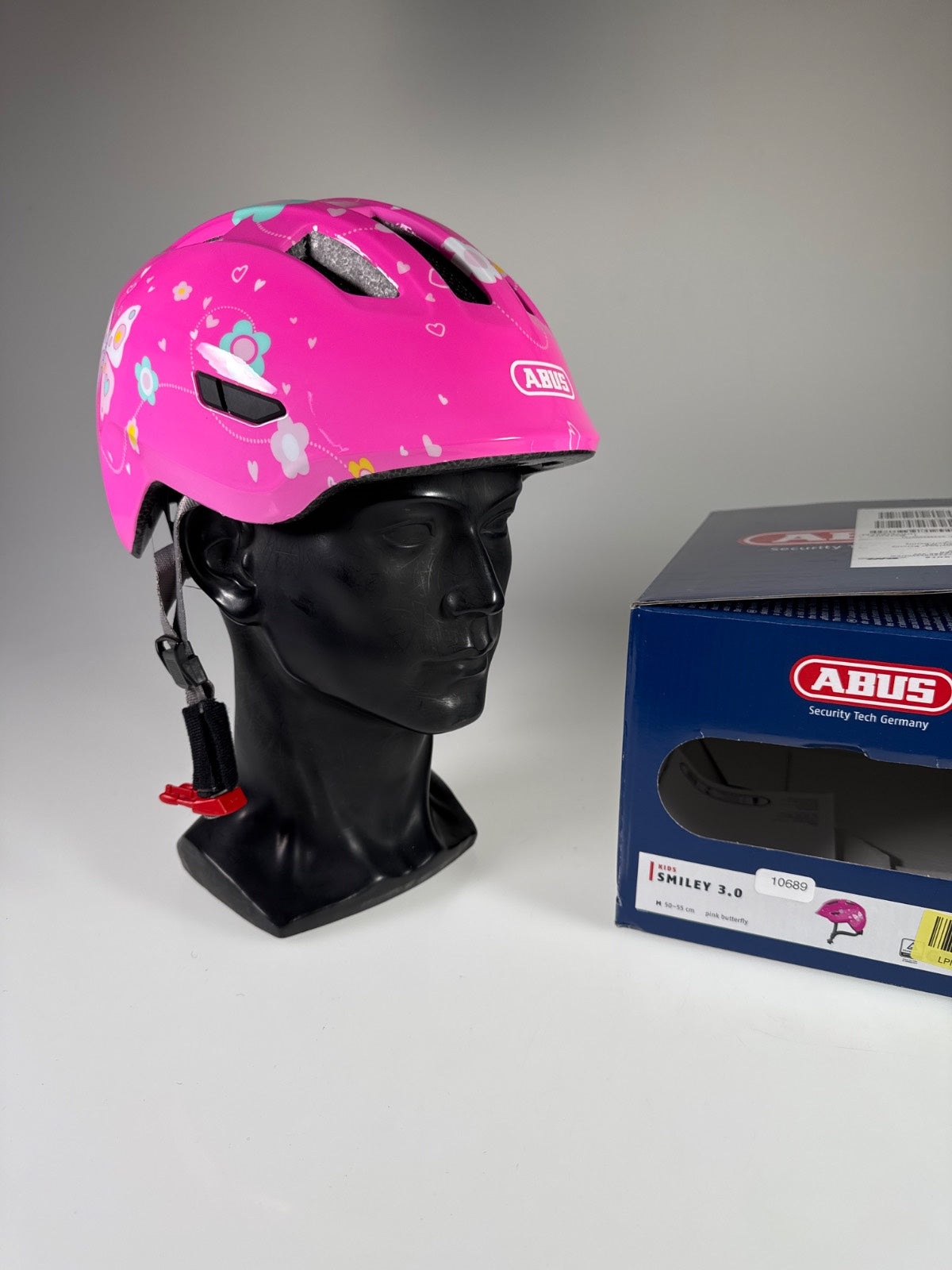 ABUS Smiley 3.0 Fahrradhelm - Größe 50-55cm #10689