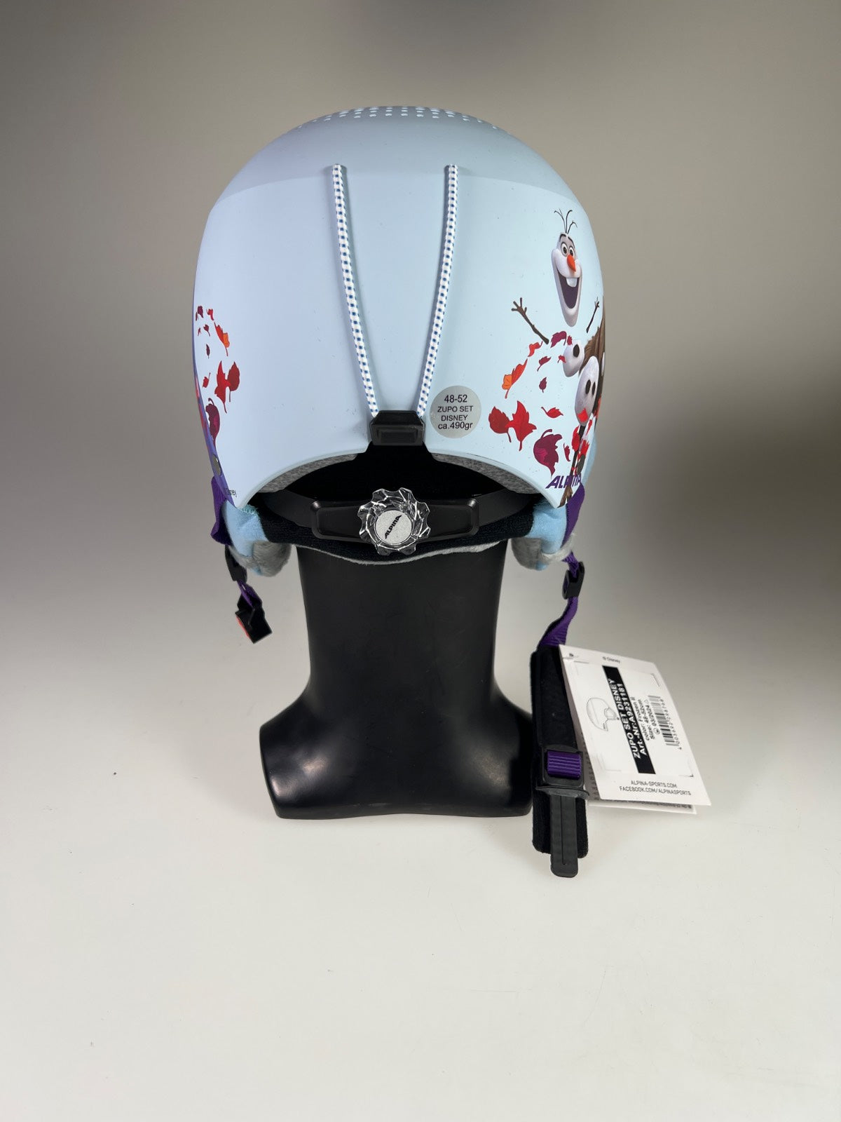 Alpina ZUPO Disney Skihelm Set mit Brille - Größe 48-52cm #10438