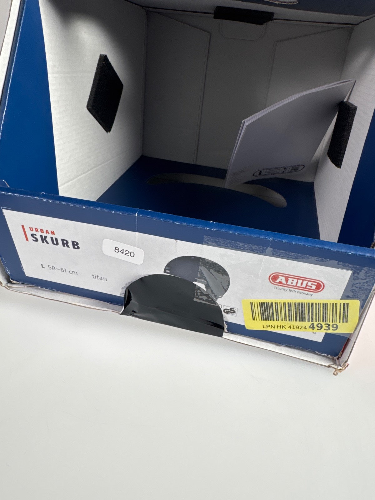 ABUS Skurb City Fahrradhelm - Größe 58-61cm #8420