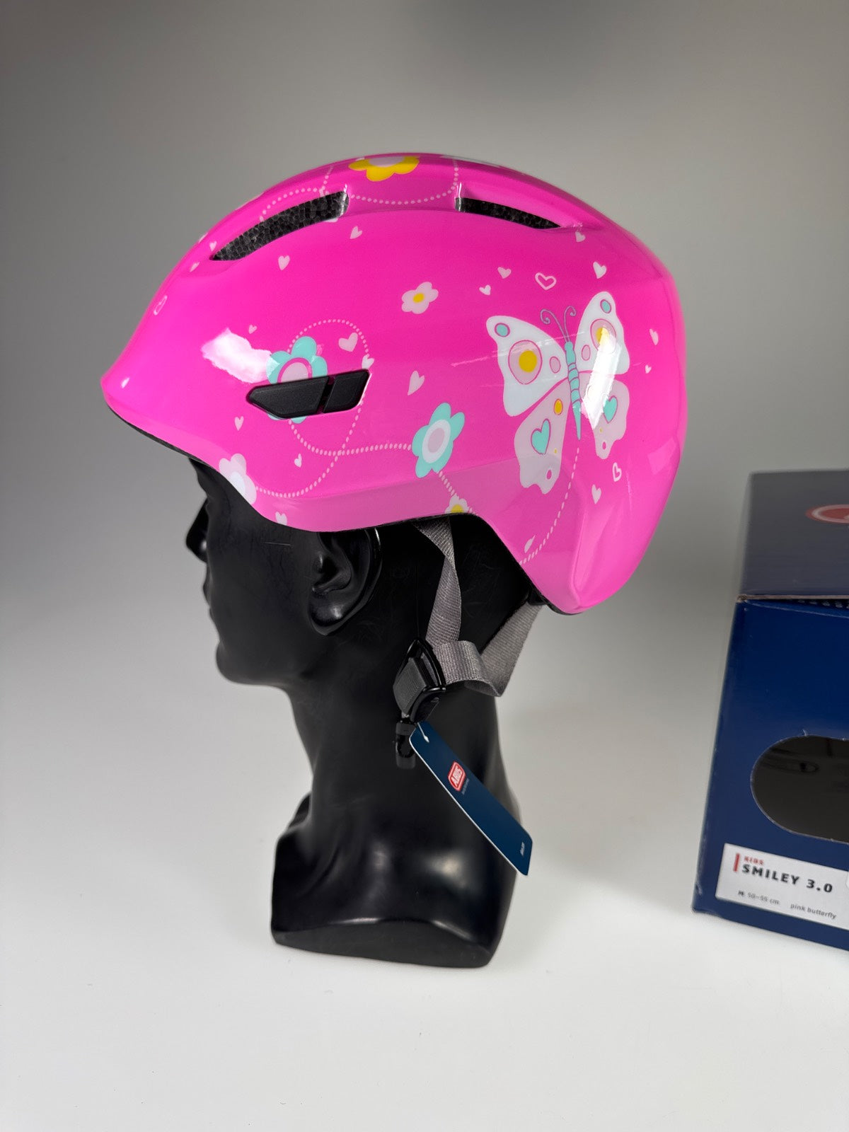 ABUS Smiley 3.0 Fahrradhelm - Größe 50-55cm #10689