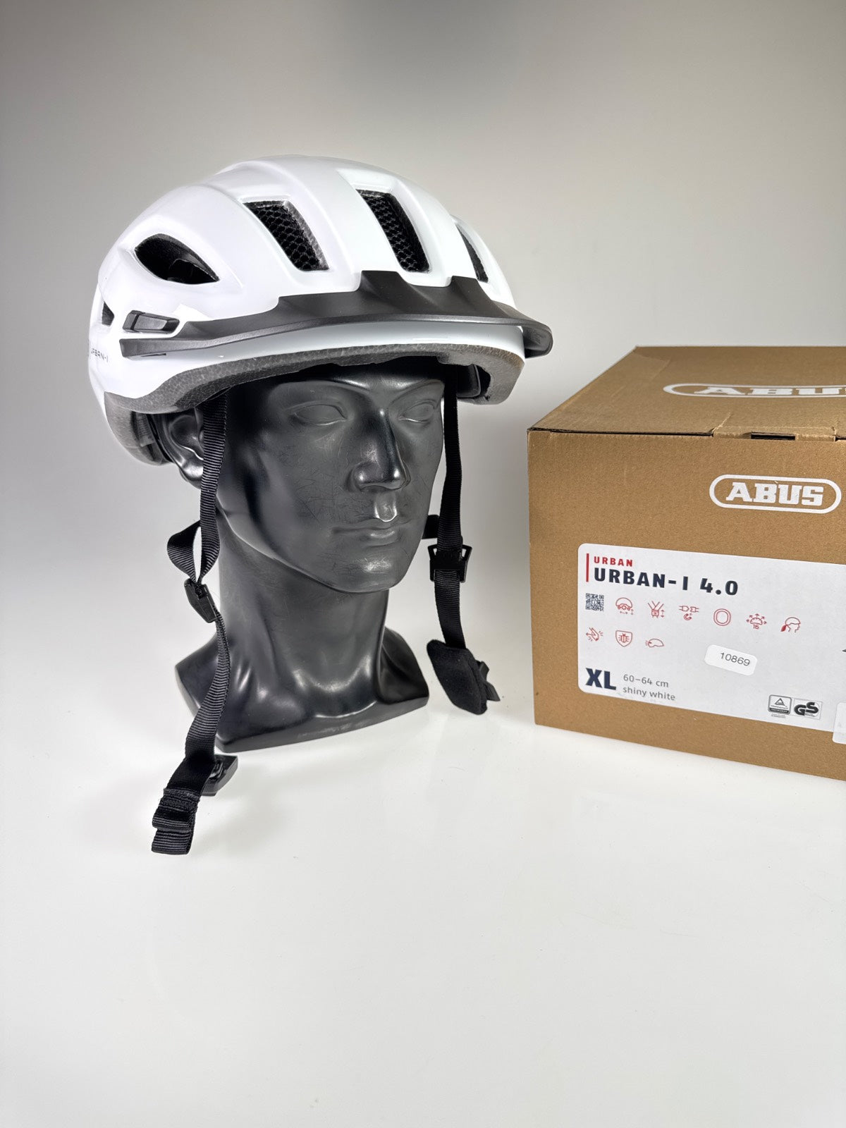 ABUS Urban-I 4.0 Fahrradhelm - Größe 60-64cm #10869