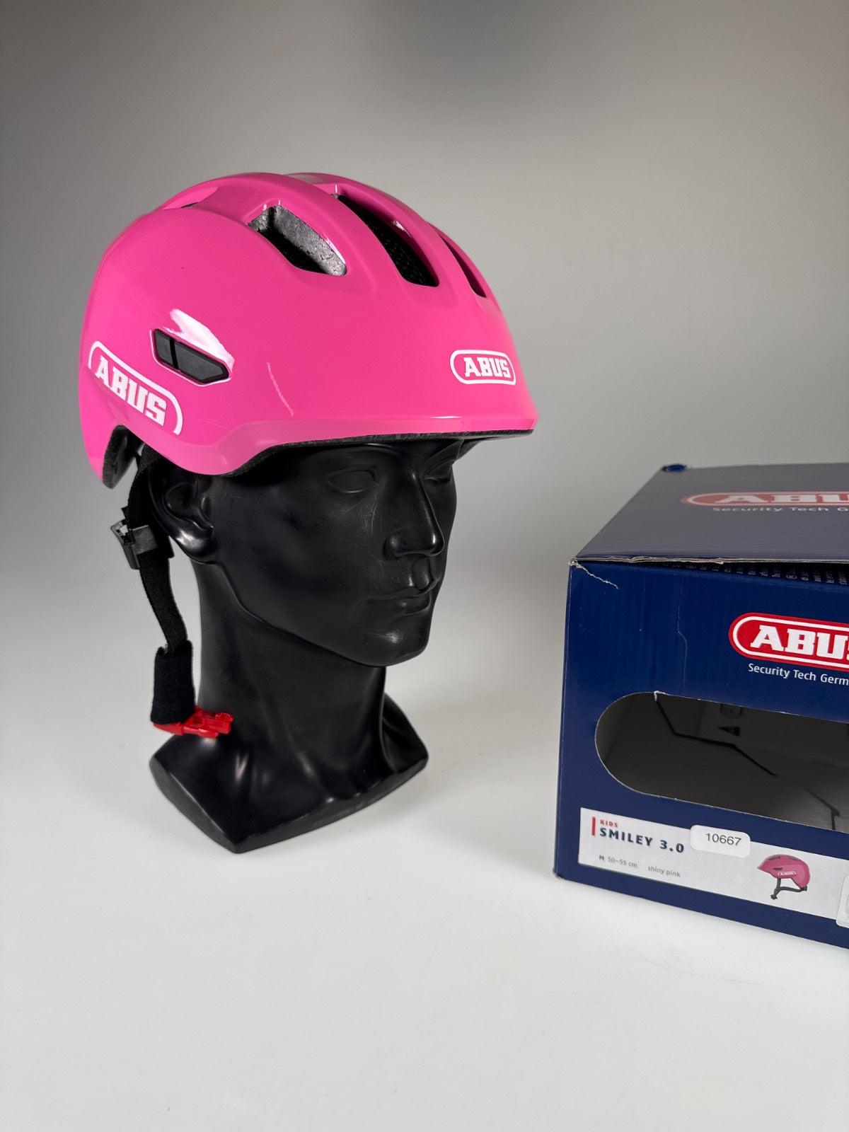 ABUS Smiley 3.0 Fahrradhelm - Größe 50-55cm #10667