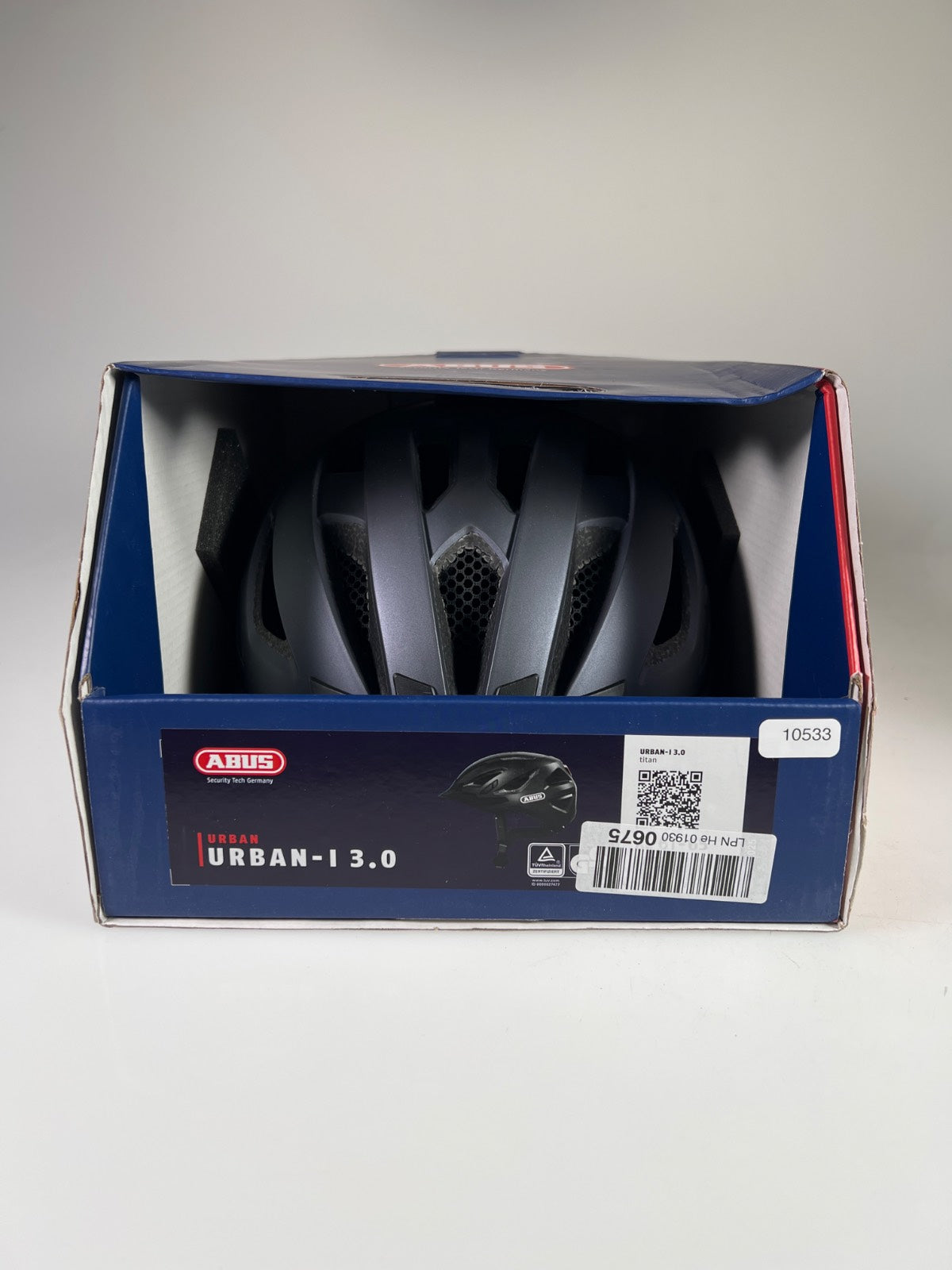 ABUS Urban-I 3.0 Fahrradhelm - Größe 61-65cm #10533