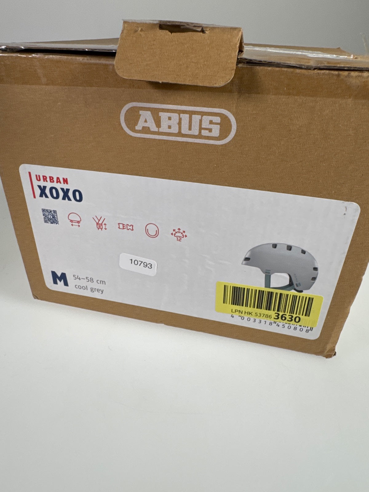 ABUS Xoxo Fahrradhelm - Größe 54-58cm #10793