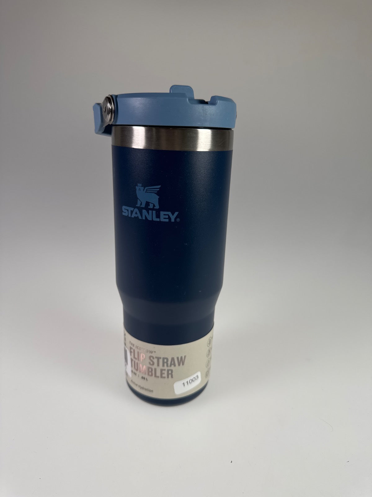 Stanley Flip Straw Tumbler Thermoflasche 0.88 L - Navy #11003