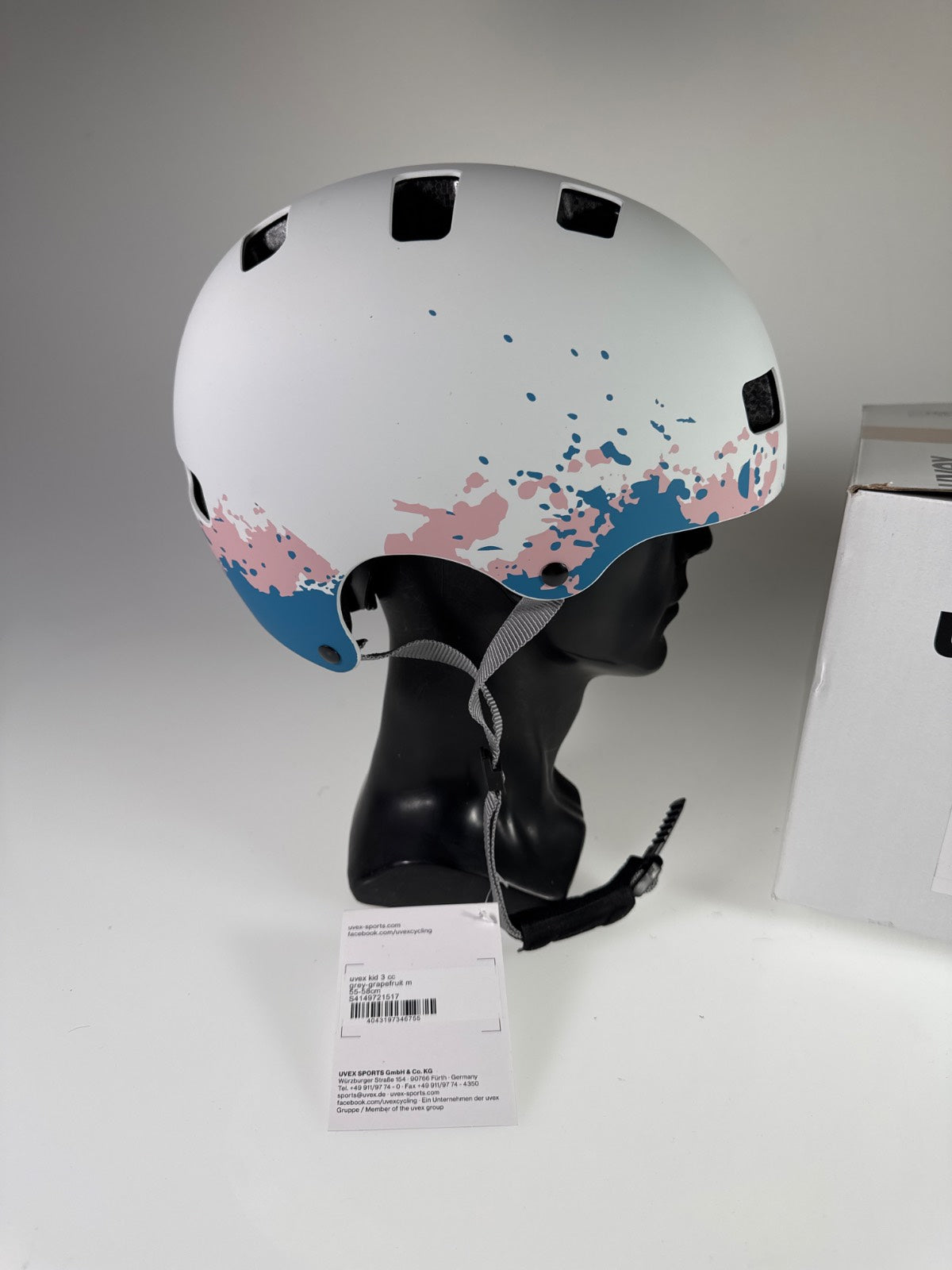 uvex Kid 3 cc Fahrradhelm - Größe 55-58cm #10865