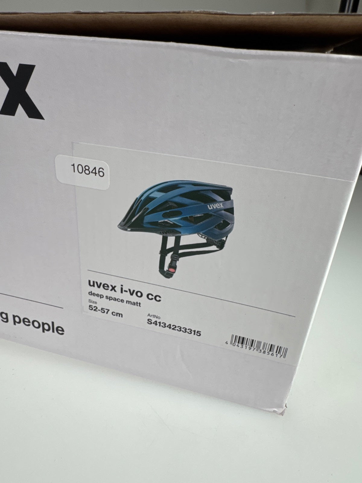 uvex I-VO CC Fahrradhelm - Größe 52-57cm #10846