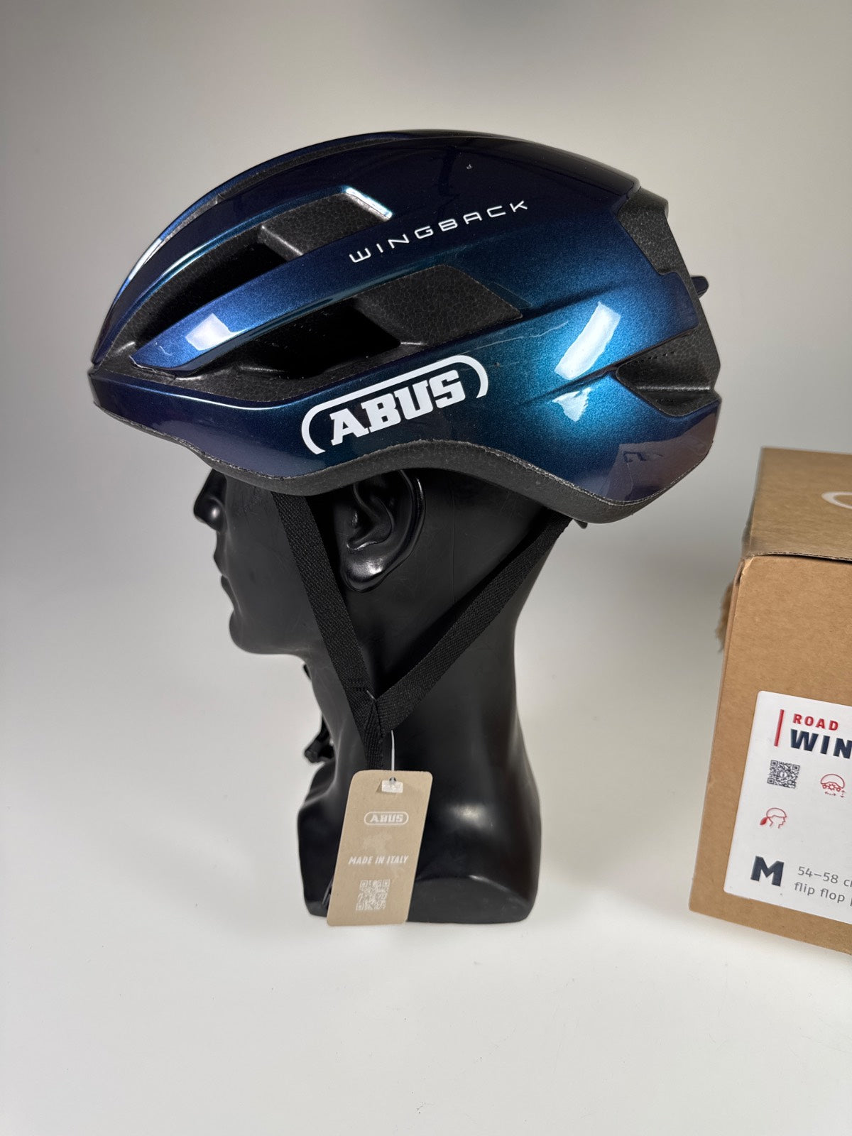 ABUS WingBack Fahrradhelm - Größe 54-58cm #10745