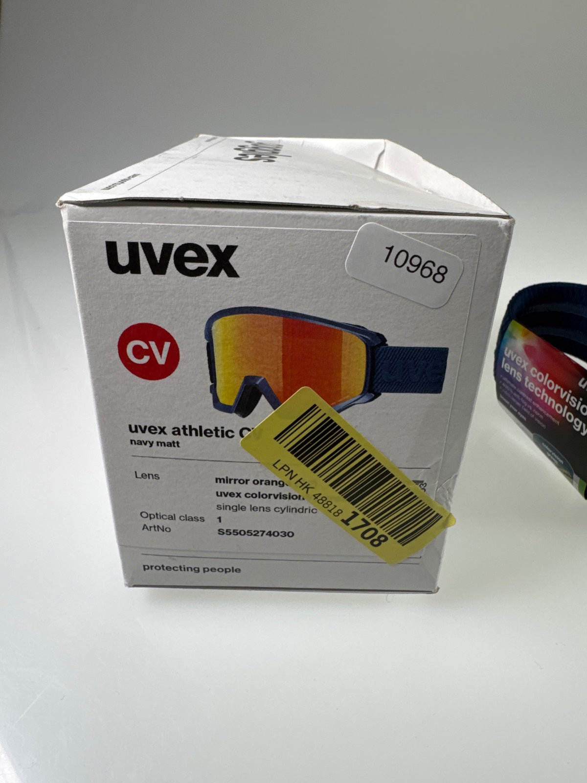 uvex athletic CV Skibrille kontrastverstärkend Anti-Fog #10968