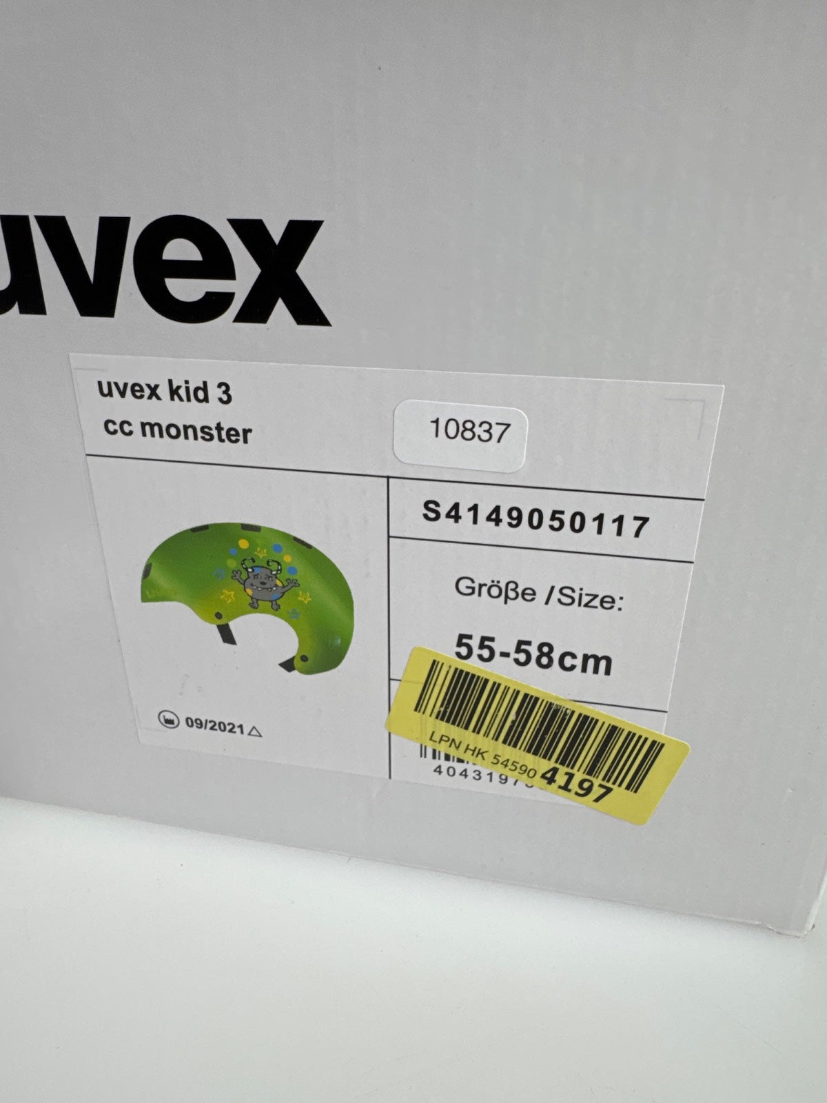 uvex Kid 3 cc Fahrradhelm - Größe 55-58cm #10837
