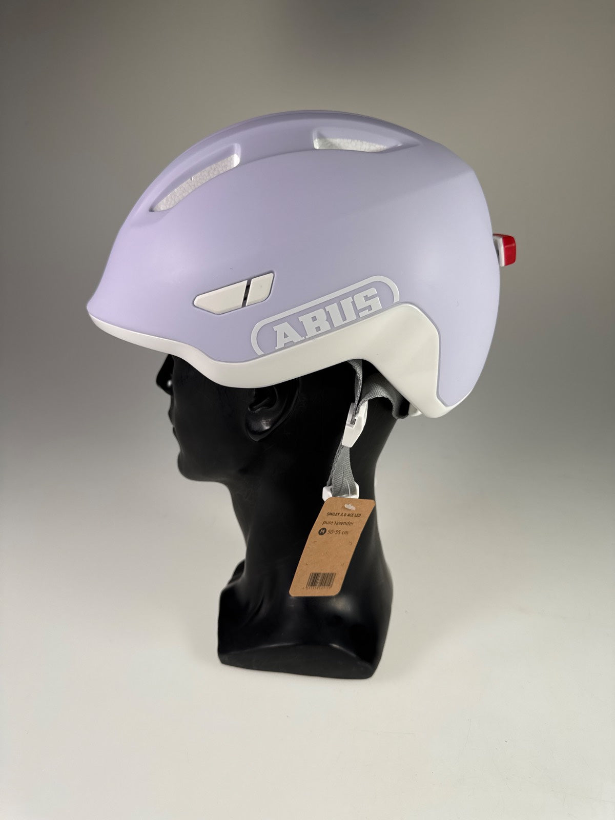 ABUS Smiley 3.0 ACE LED Fahrradhelm - Größe 50-55cm #10379