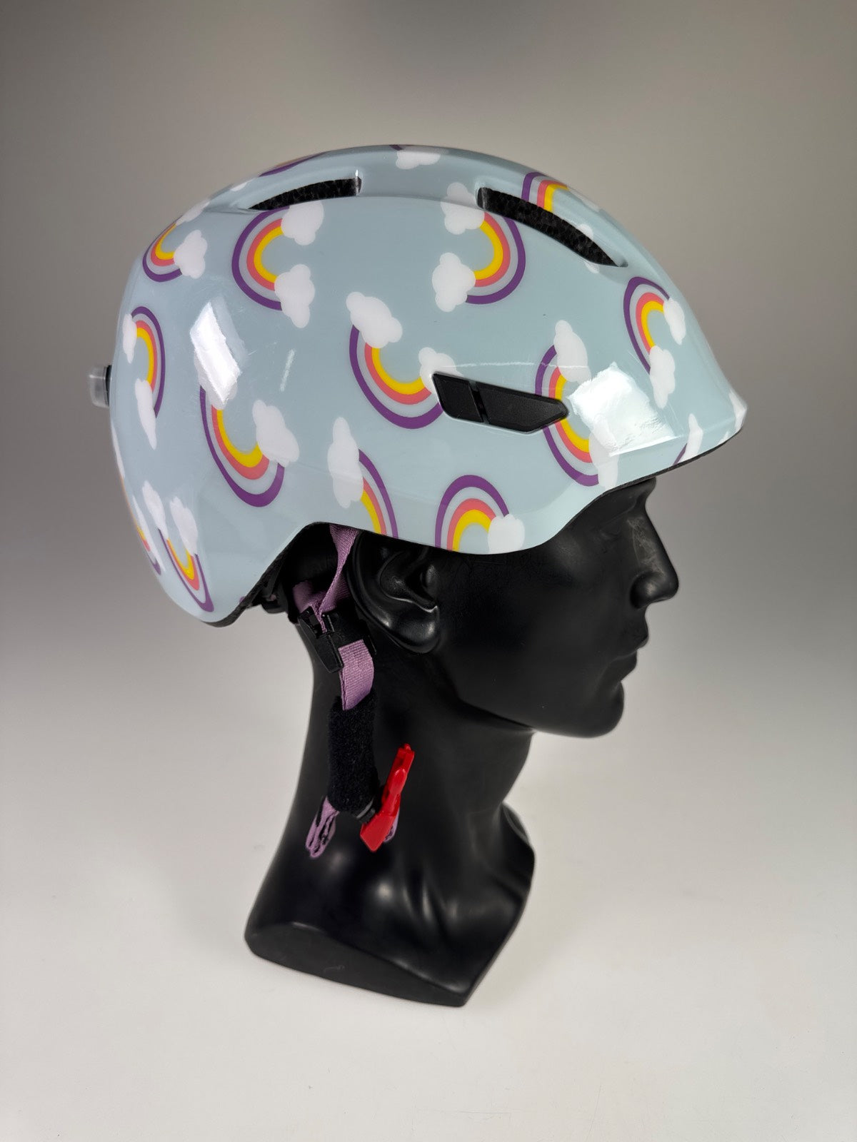 ABUS Smiley 3.0 LED Fahrradhelm - Größe 50-55cm #10356