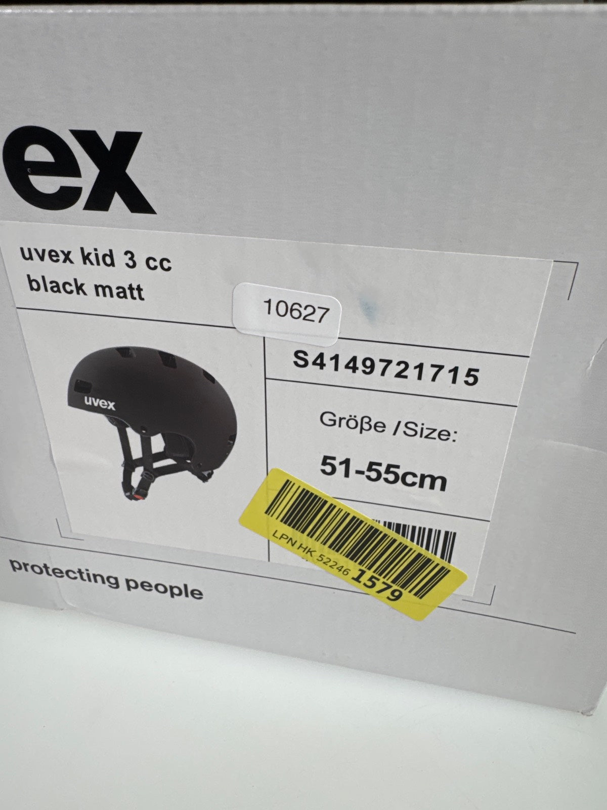 uvex Kid 3 cc Fahrradhelm - Größe 51-55cm #10627