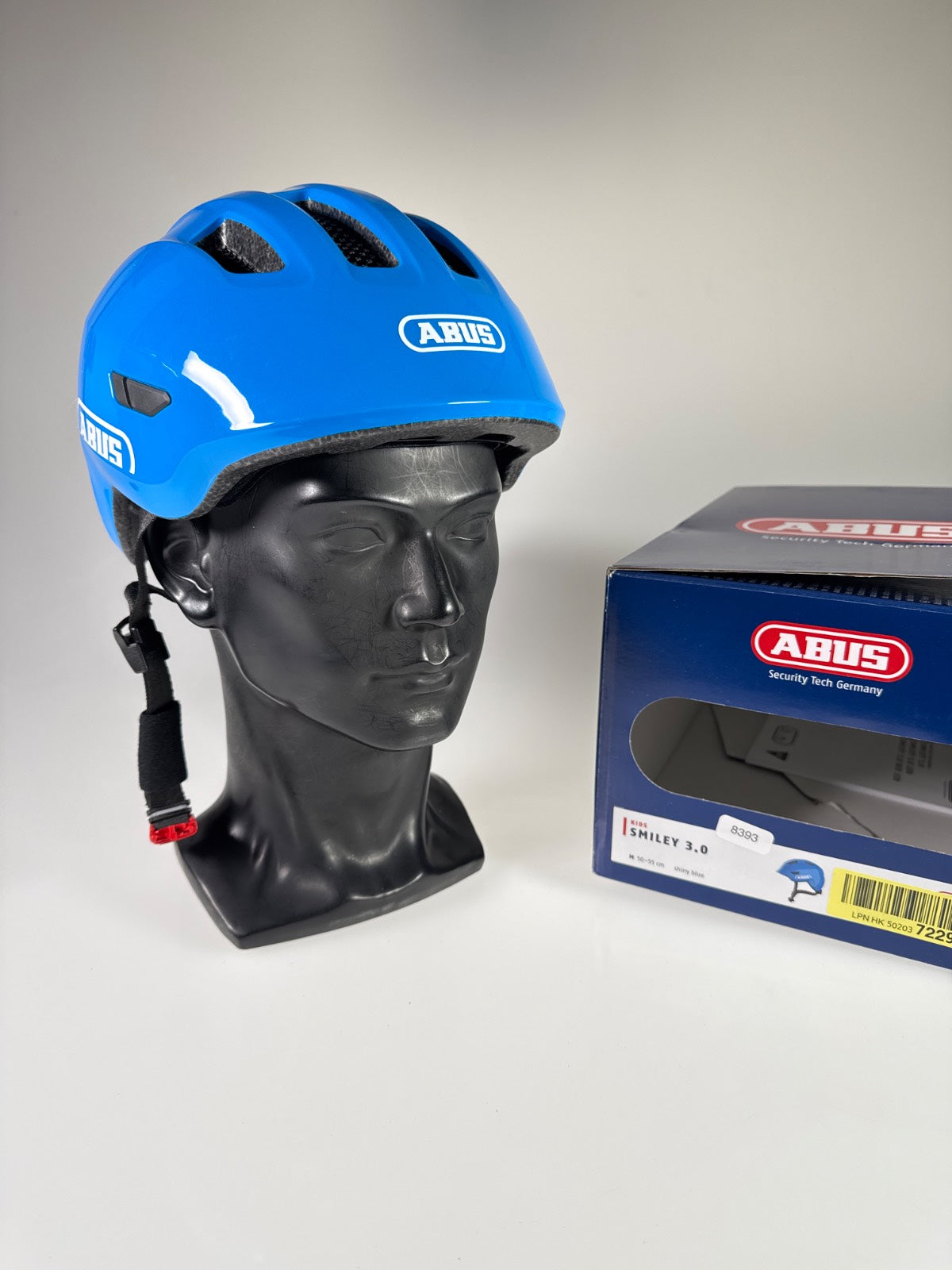 ABUS Smiley 3.0 Fahrradhelm - Größe 50-55cm #8393