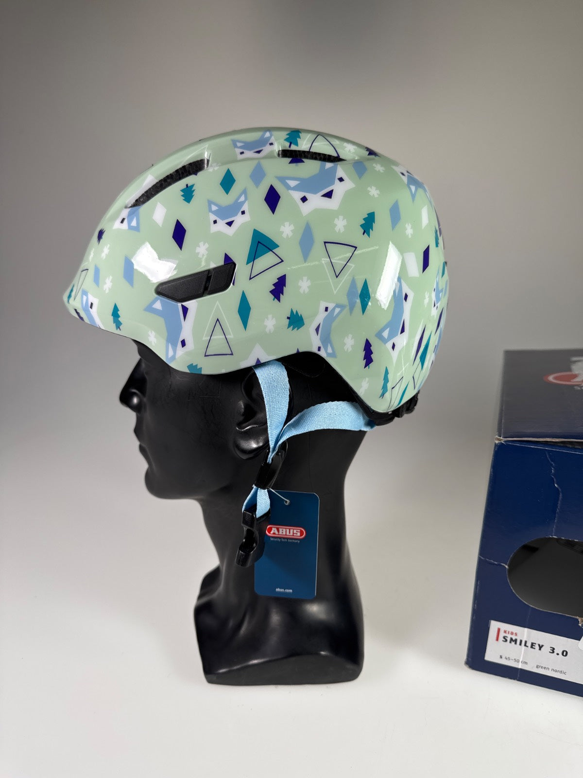 ABUS Smiley 3.0 Fahrradhelm - Größe 45-50cm #10649