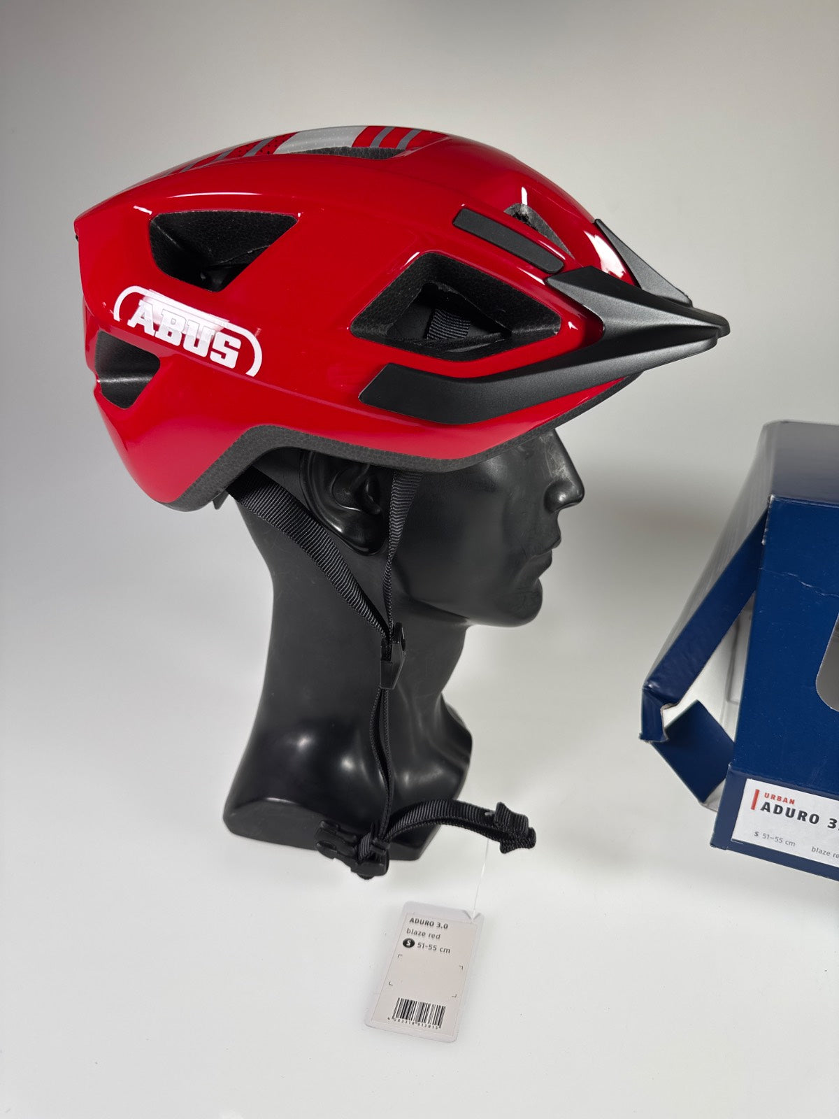 ABUS Aduro 3.0 Fahrradhelm - Größe 51-55cm #11056