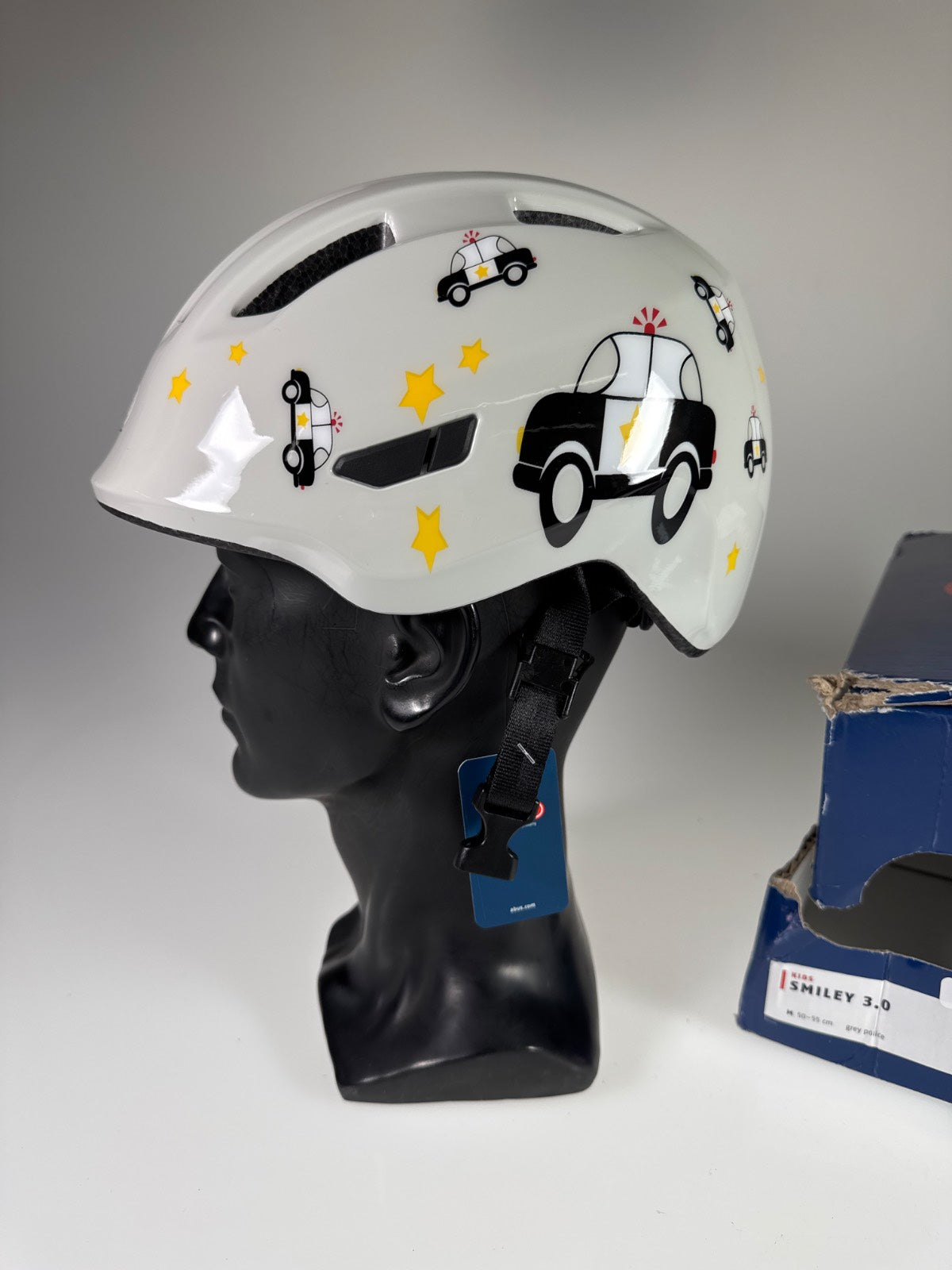 ABUS Smiley 3.0 Fahrradhelm - Größe 50-55cm #10743