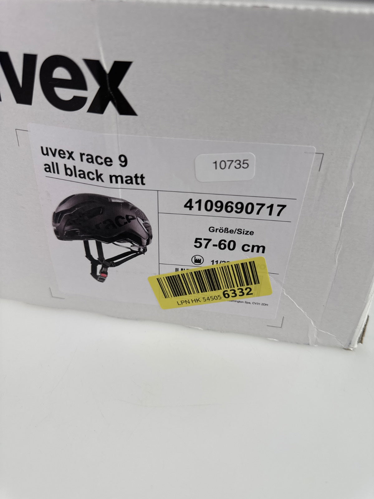 uvex Race 9 Fahrradhelm - Größe 57-60cm #10735