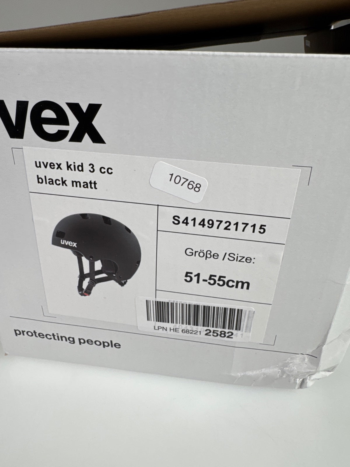 uvex Kid 3 cc Fahrradhelm - Größe 51-55cm #10768