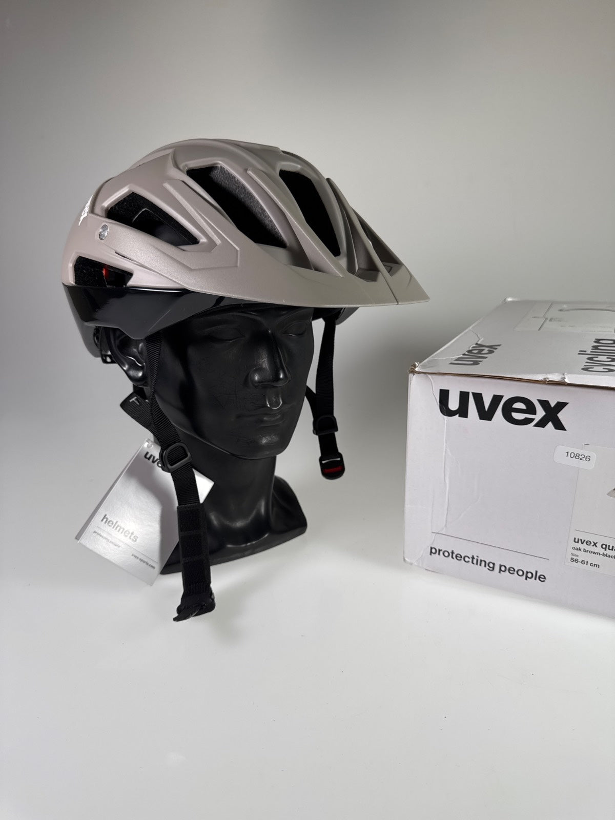 uvex Quatro cc Fahrradhelm - Größe 56-61cm #10826