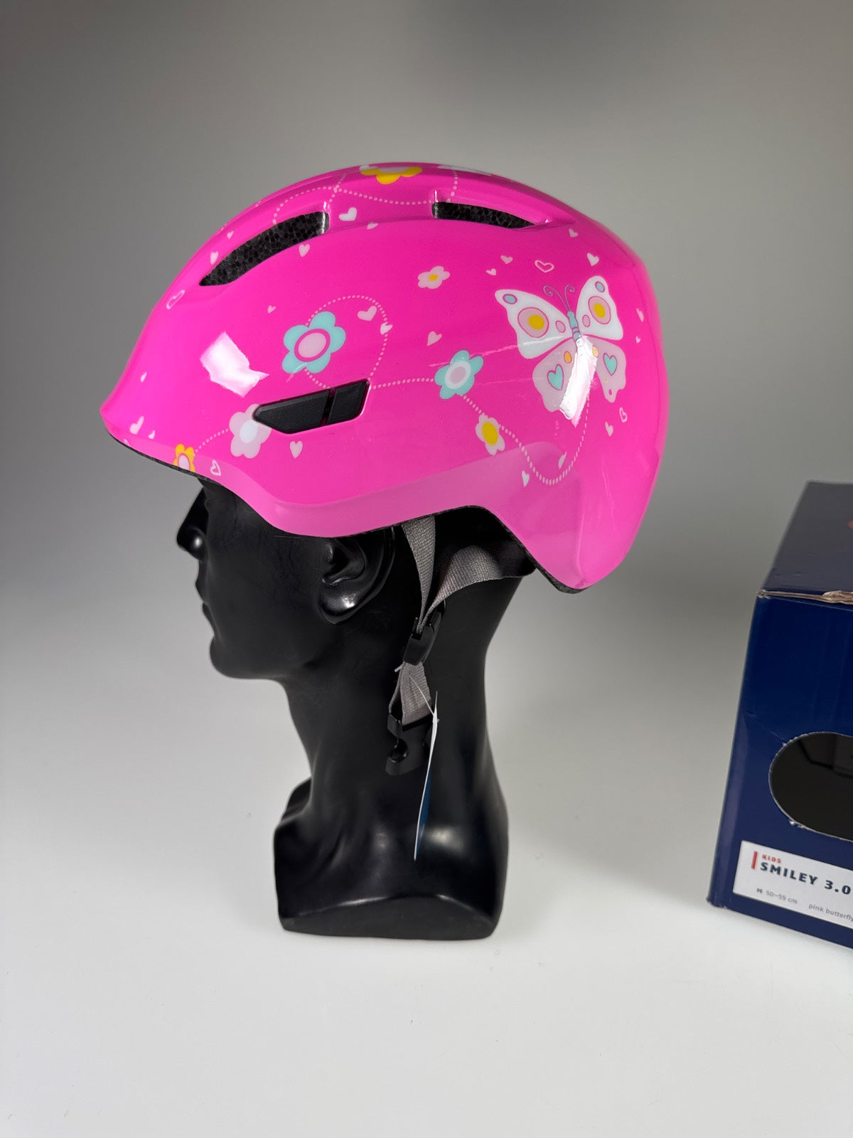 ABUS Smiley 3.0 Fahrradhelm - Größe 50-55cm #10677