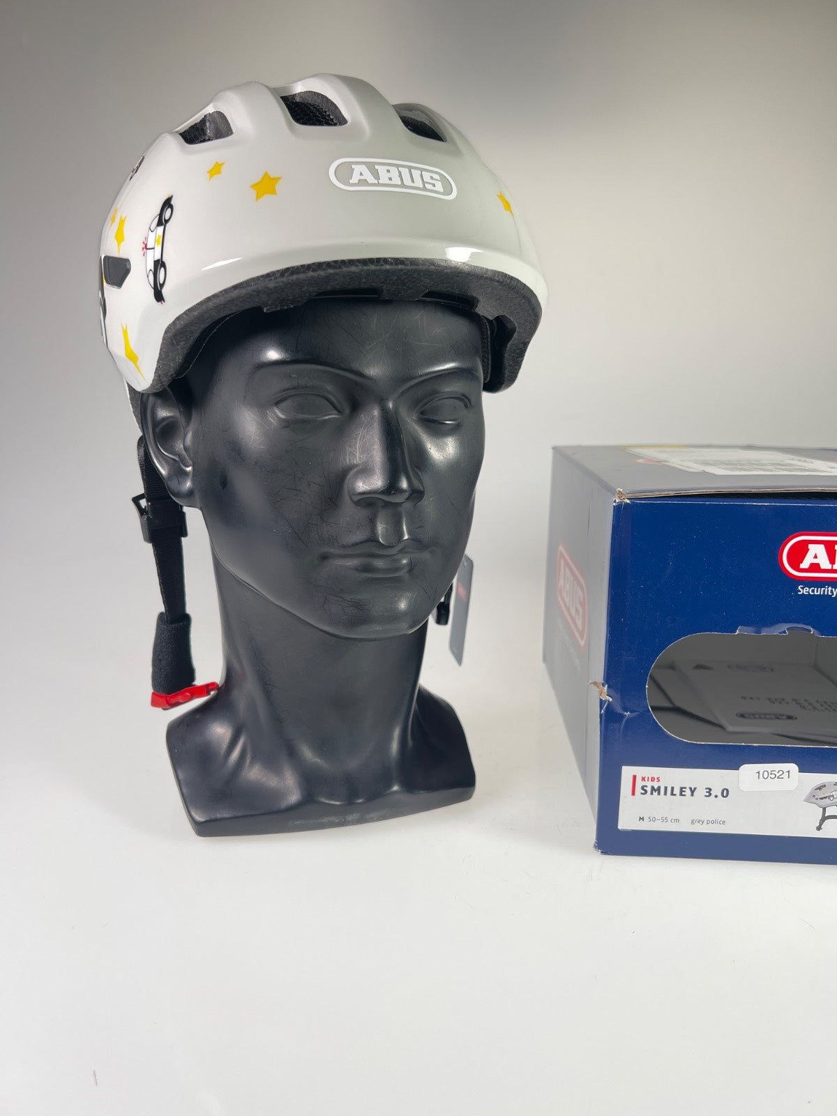 ABUS Smiley 3.0 Fahrradhelm - Größe 50-55cm #10521