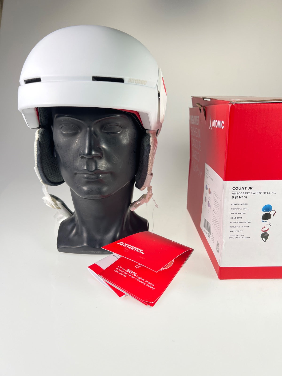 Atomic Revent Jr Ski Helm - Größe 51-55cm #10422