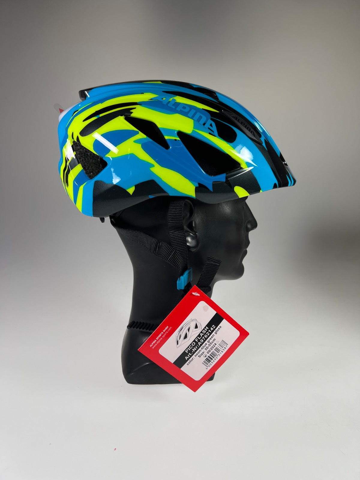 ALPINA Pico Flash Fahrradhelm - Größe 51-55cm #10451