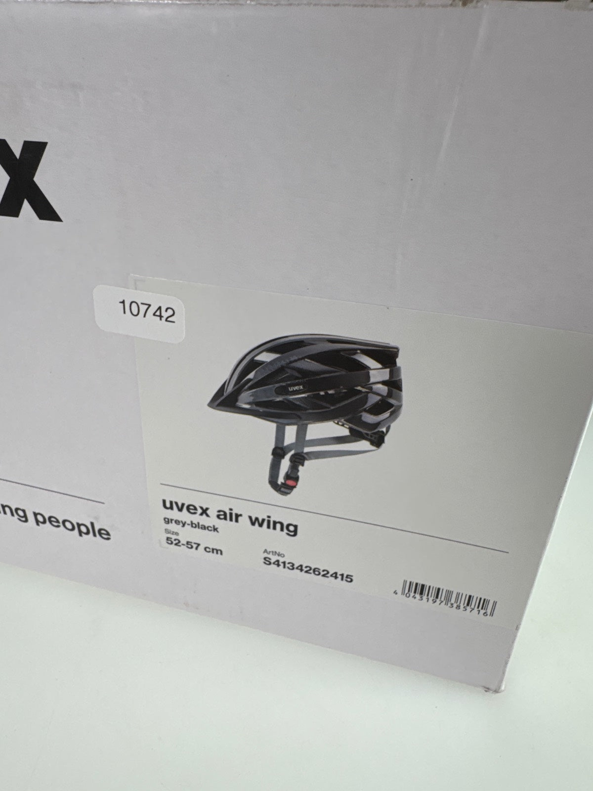 uvex Air Wing Fahrradhelm - Größe 52-57cm #10742