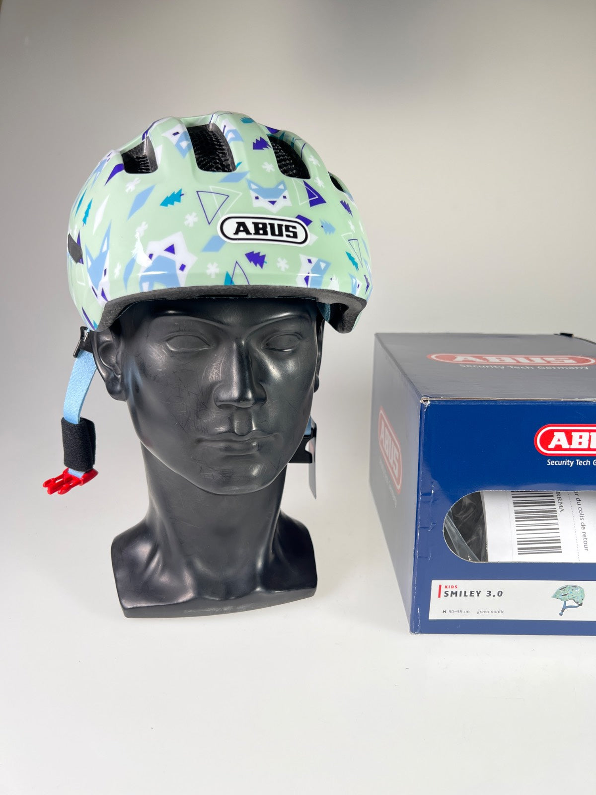 ABUS Smiley 3.0 Fahrradhelm - Größe 50-55cm #10500
