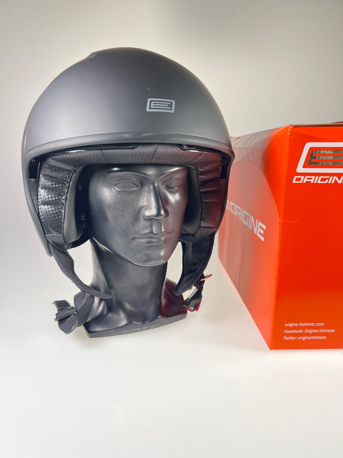 ORIGINE Jet Motorradhelm mit Visier ECE - Größe 57-58cm #10536