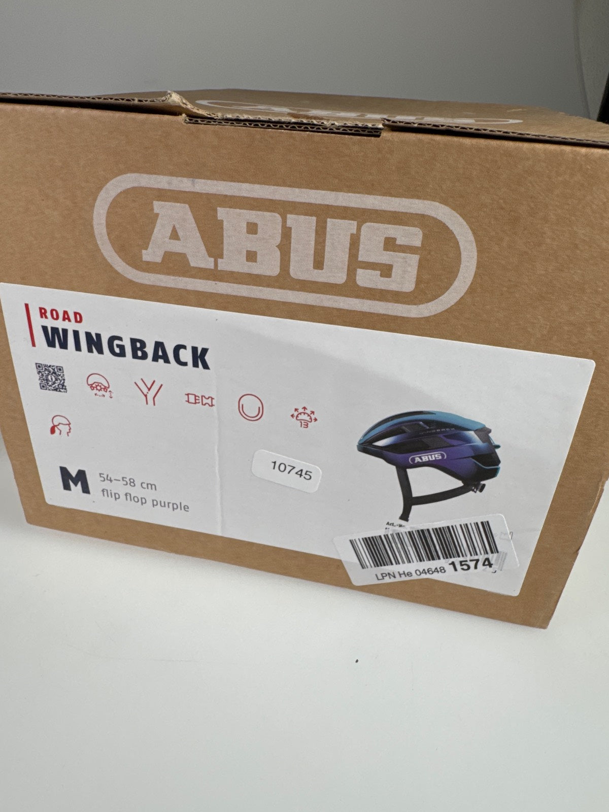 ABUS WingBack Fahrradhelm - Größe 54-58cm #10745