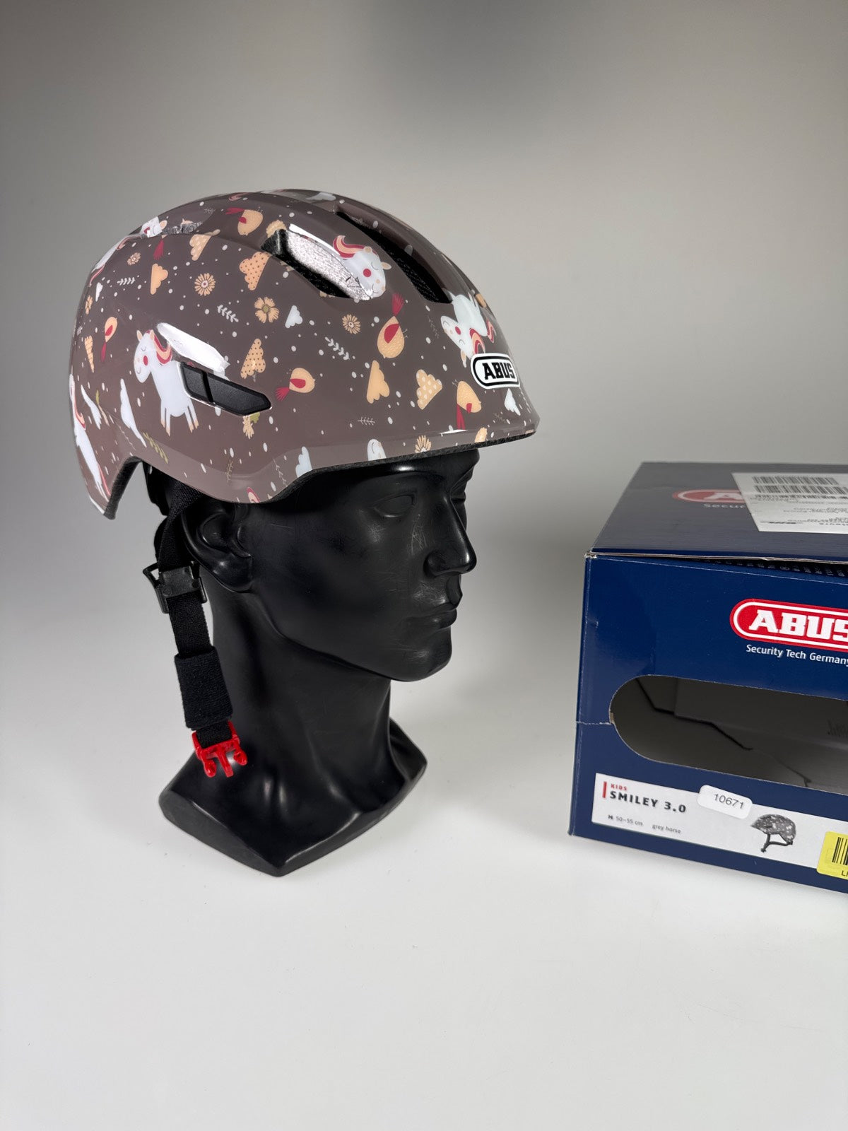 ABUS Smiley 3.0 Fahrradhelm - Größe 50-55cm #10671