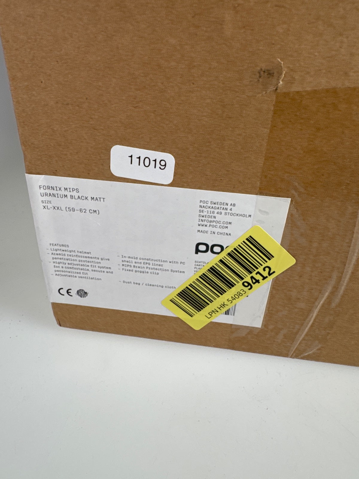 POC Fornix MIPS Skihelm - Größe 59-62cm #11019