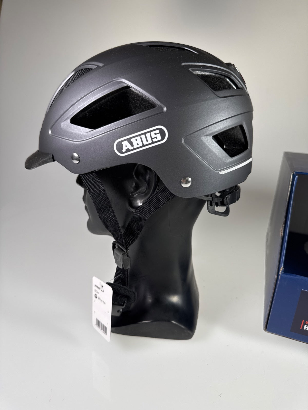 ABUS Hyban 2.0 Fahrradhelm - Größe 52-58cm #10737