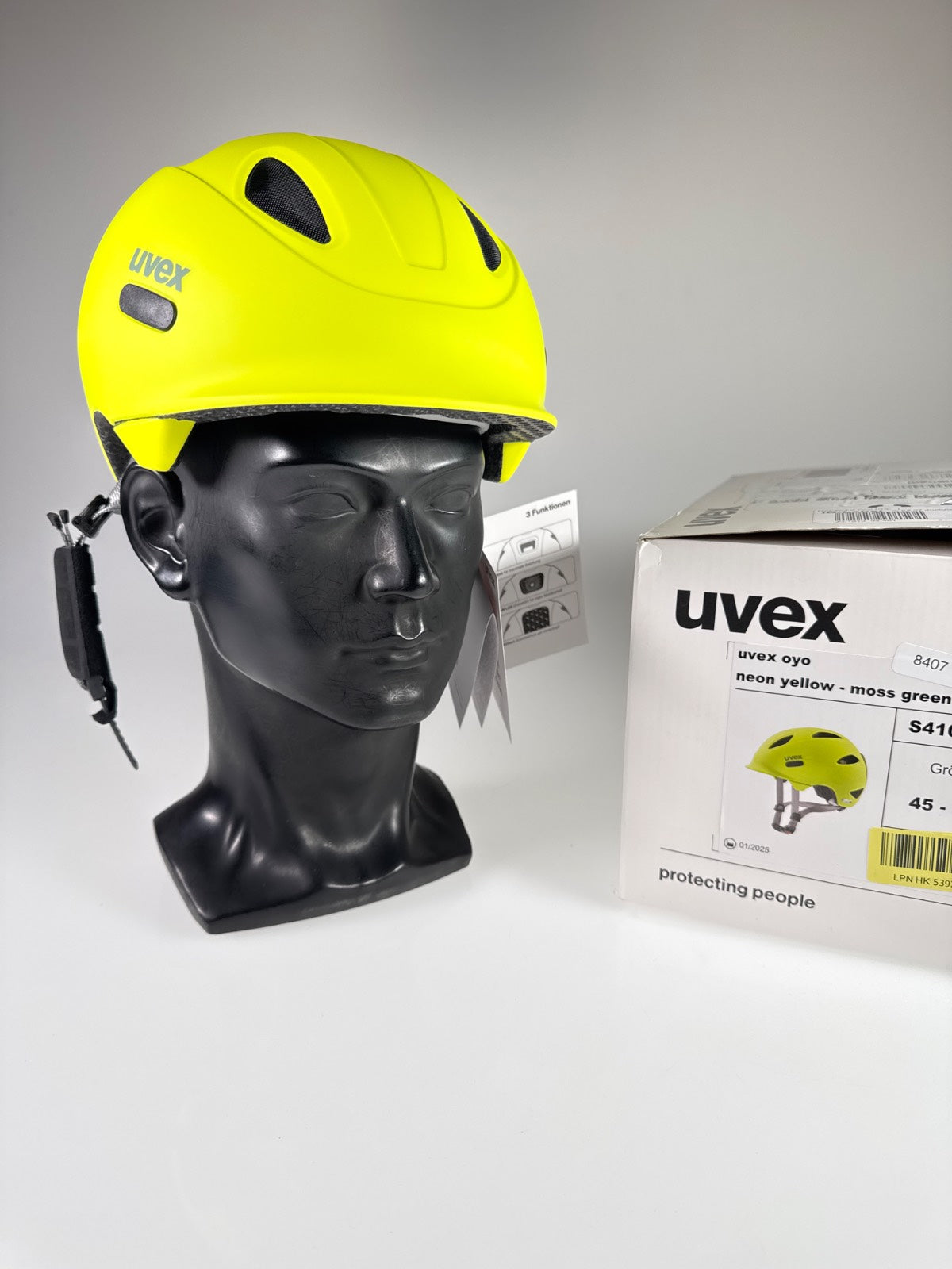 uvex Oyo Fahrradhelm - Größe 45-50cm #8407
