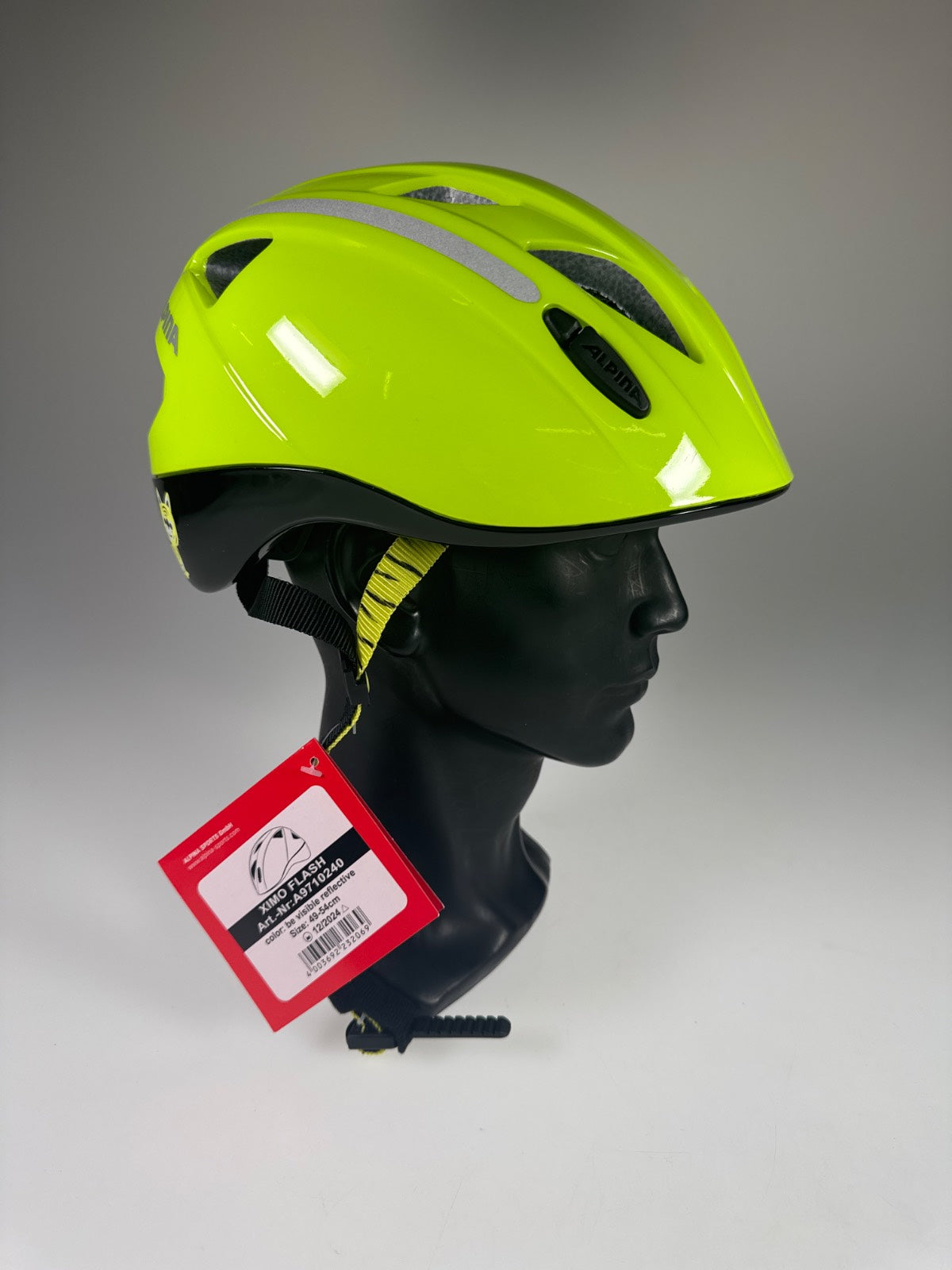ALPINA Ximo Flash Fahrradhelm - Größe 49-55cm #10366