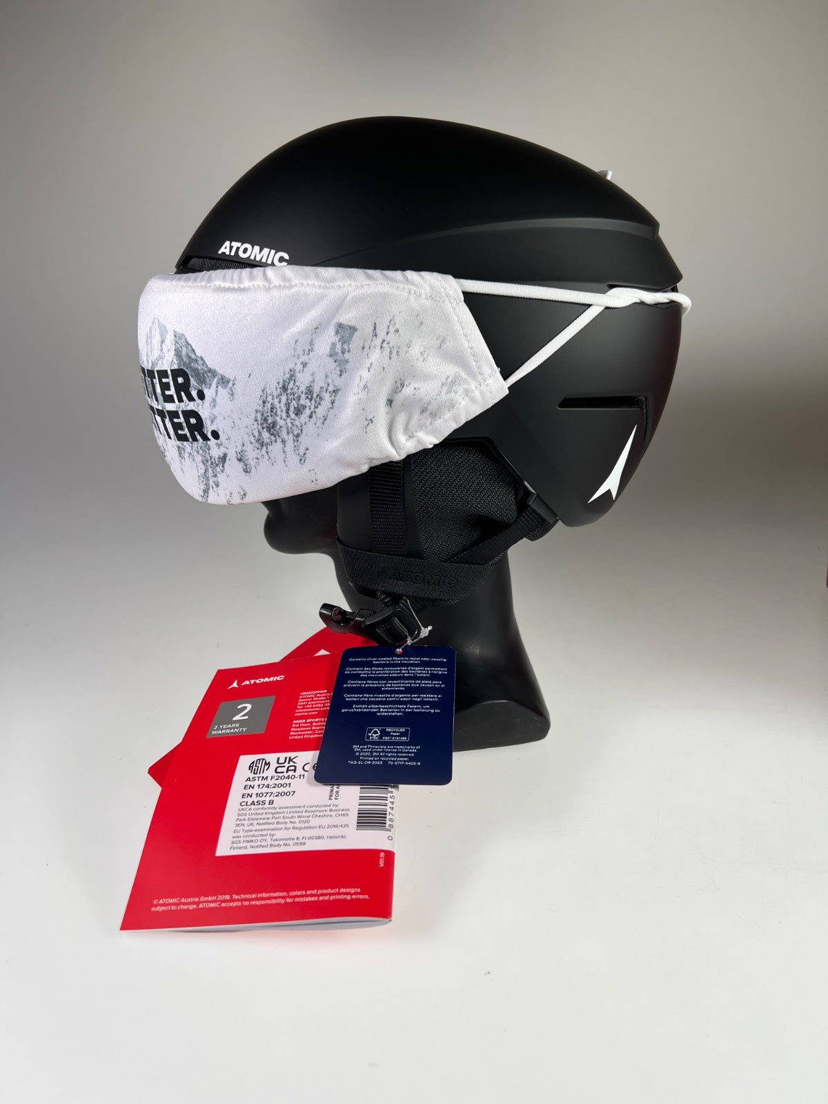 Atomic Savor Visor Stereo Skihelm - Größe 55-59cm #10420