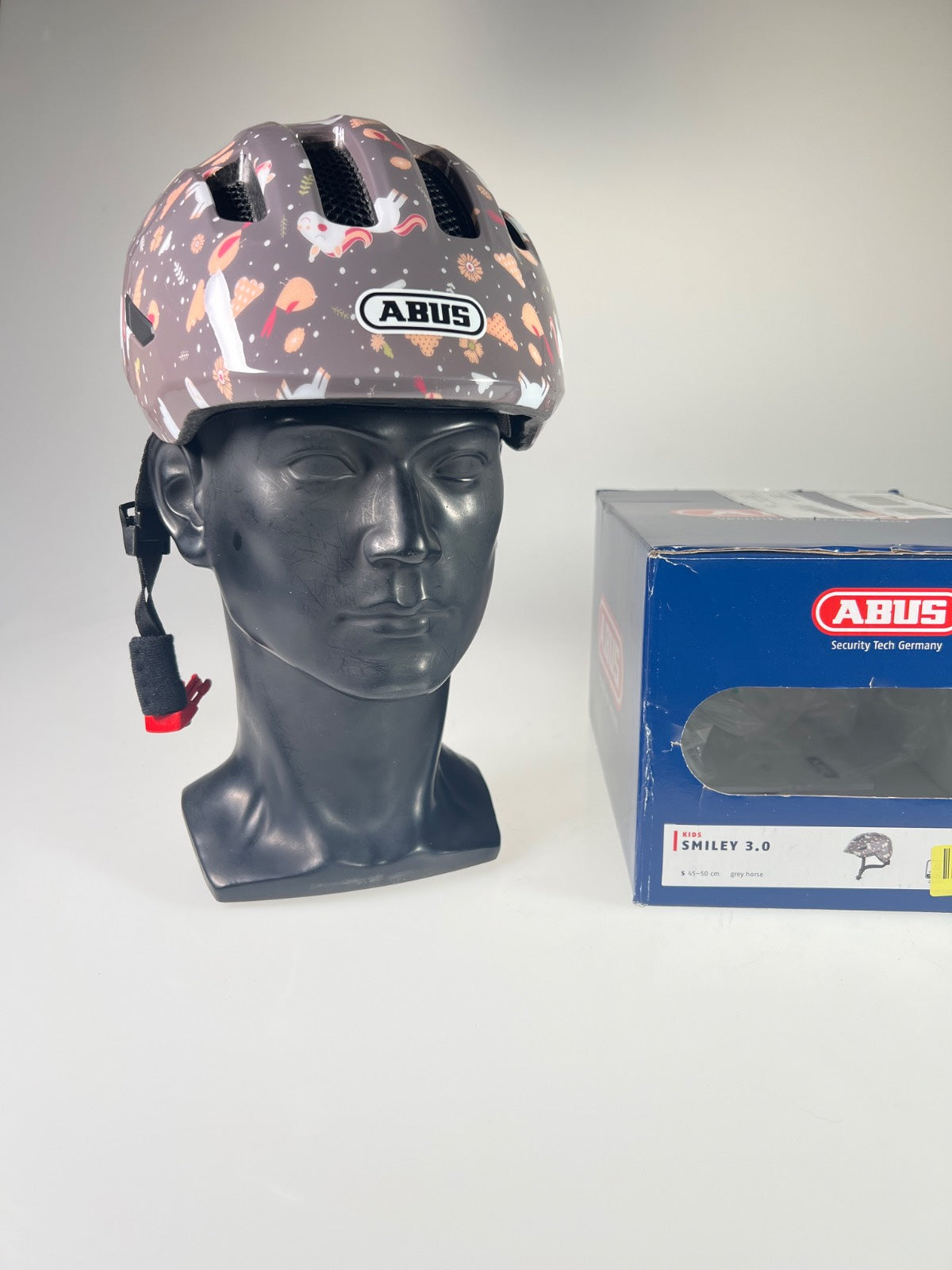 ABUS Smiley 3.0 Fahrradhelm - Größe 45-50cm #10512