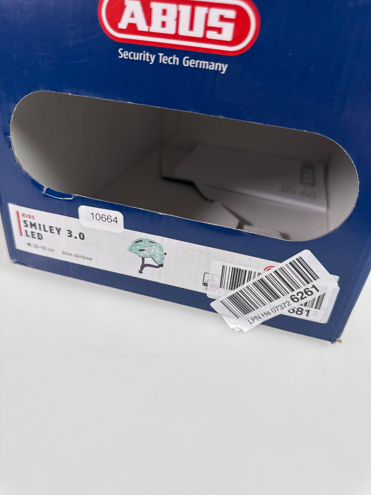 ABUS Smiley 3.0 LED Fahrradhelm - Größe 50-55cm #10664