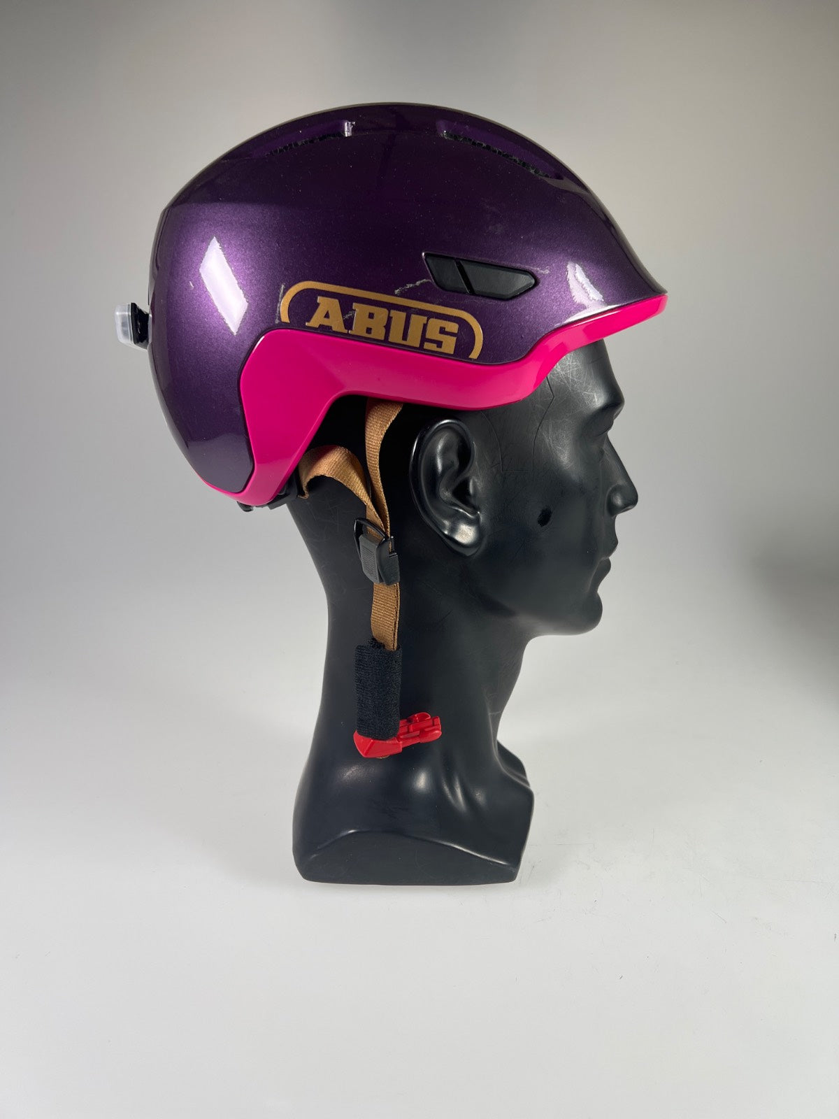 ABUS Smiley 3.0 Ace LED Fahrradhelm - Größe 45-50cm #10516