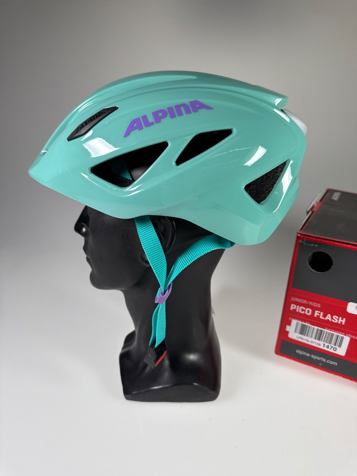ALPINA PICO Flash Fahrradhelm - Größe 50-55cm #10646