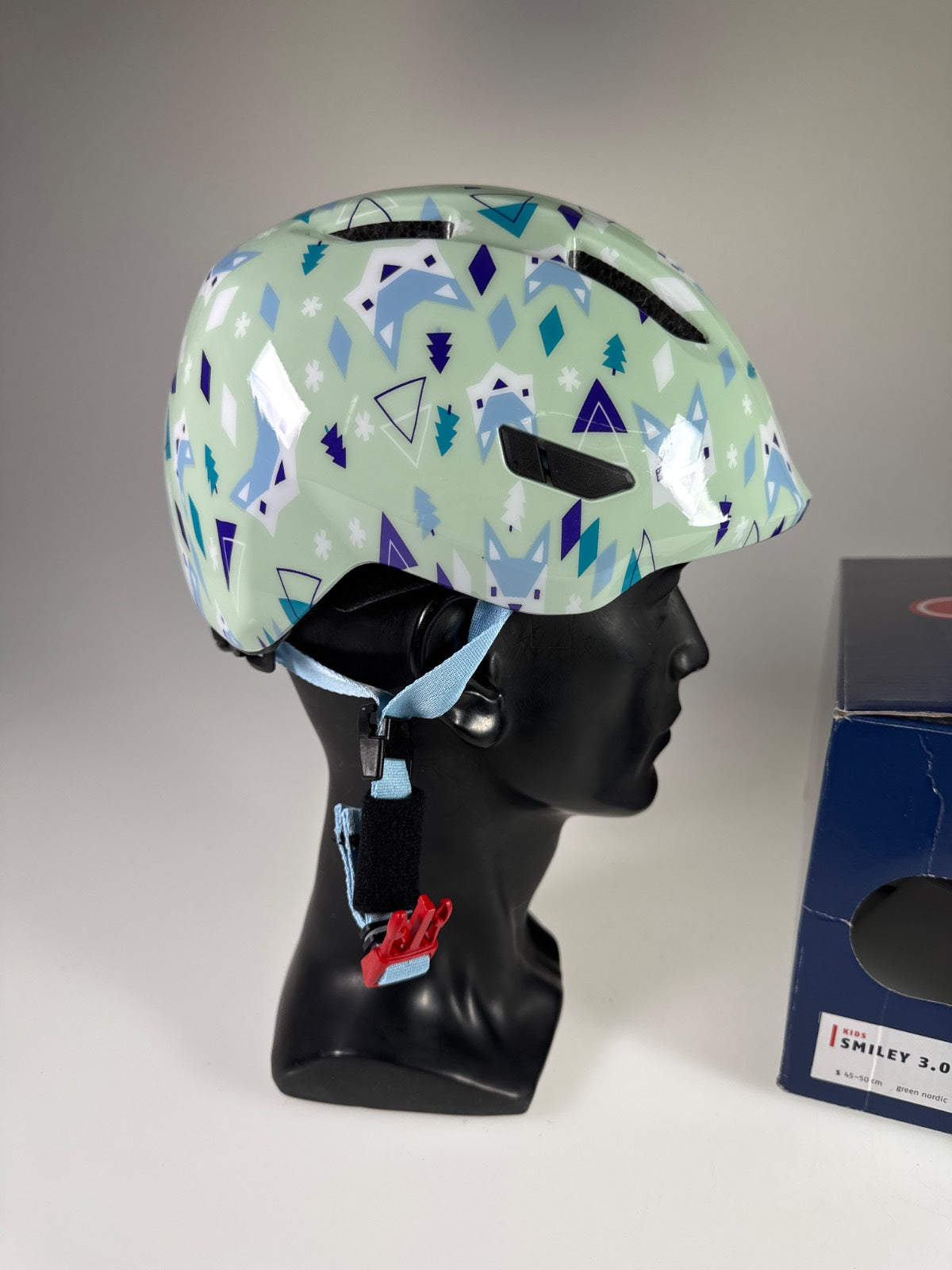 ABUS Smiley 3.0 Fahrradhelm - Größe 45-50cm #10649