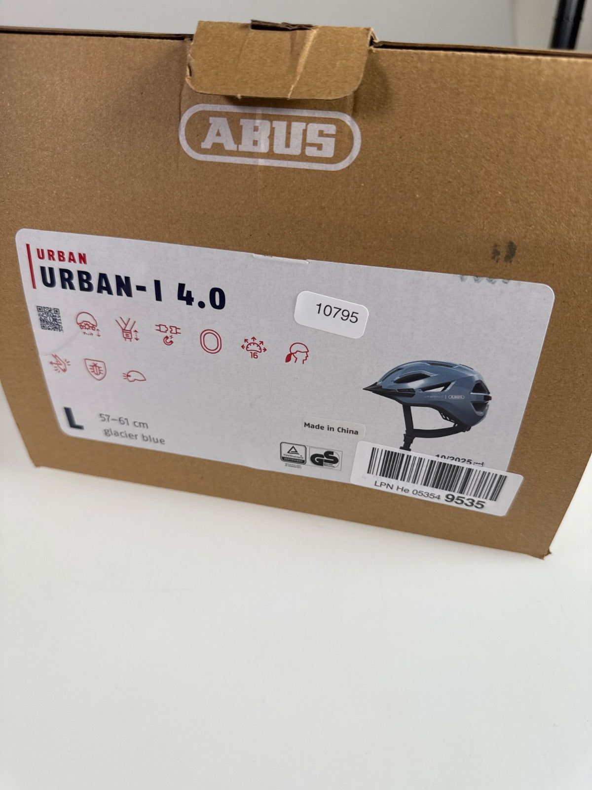 ABUS Urban-I 4.0 Fahrradhelm - Größe 57-61cm #10795