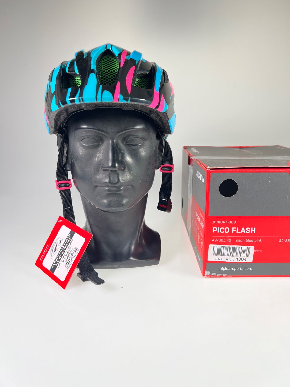ALPINA PICO Flash Fahrradhelm - Größe 50-55cm #10459