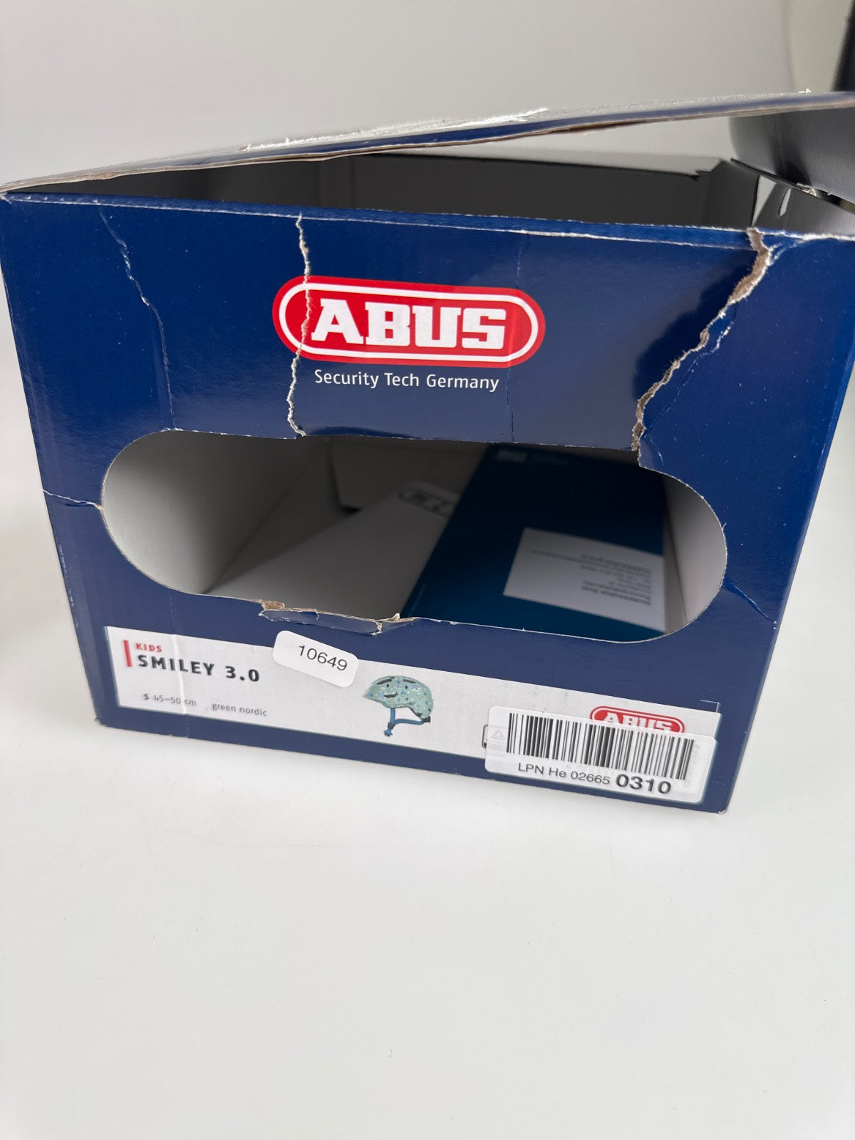 ABUS Smiley 3.0 Fahrradhelm - Größe 45-50cm #10649