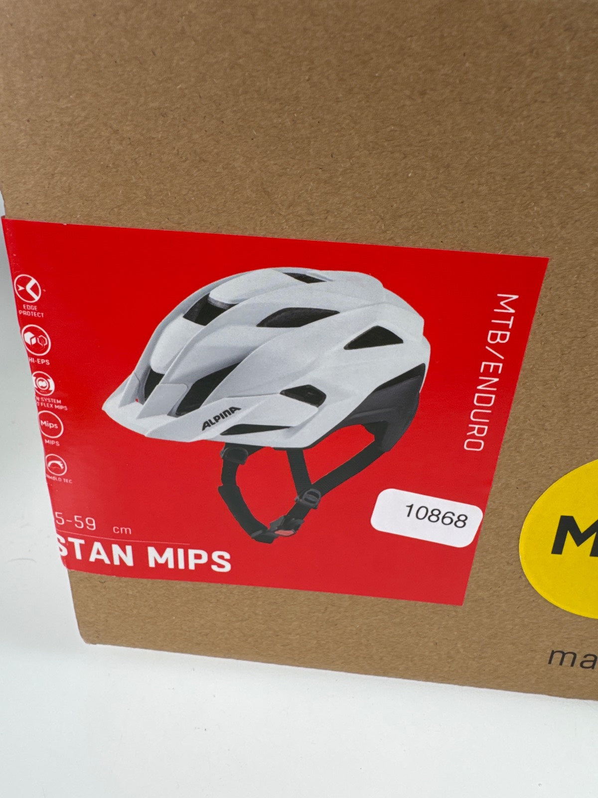 ALPINA Stan MIPS Fahrradhelm - Größe 55-59cm #10868