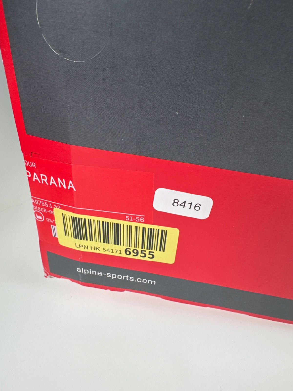 ALPINA Parana Fahrradhelm - Größe 51-56cm #8416