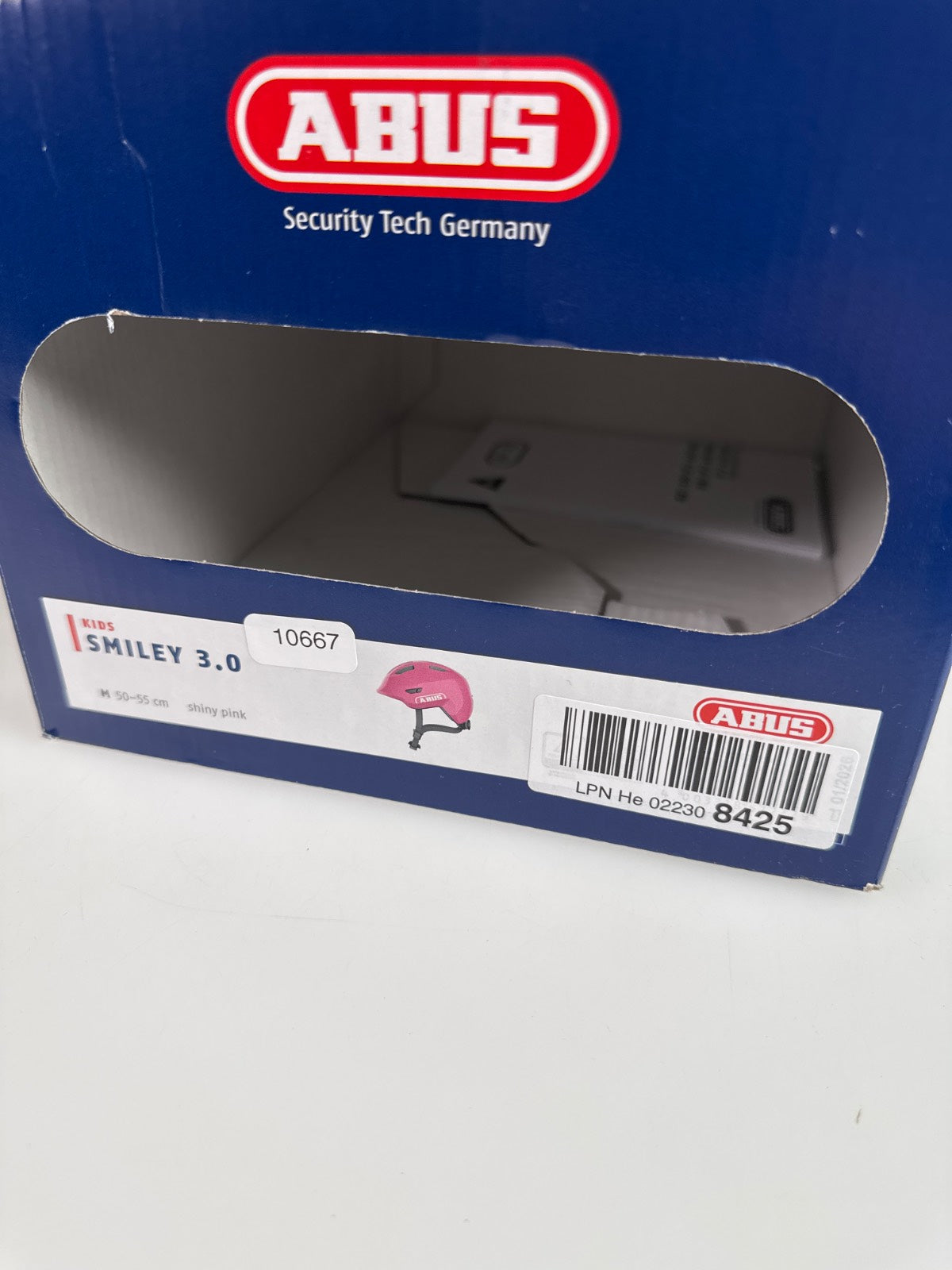 ABUS Smiley 3.0 Fahrradhelm - Größe 50-55cm #10667