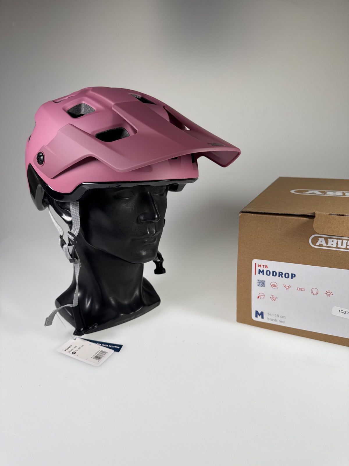 ABUS MoDrop Fahrradhelm - Größe 54-58cm #10675 R1